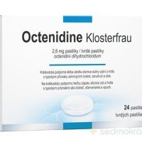 Klosterfrau Octenidine na liečbu zápalu sliznice úst a hrdla 24 pastiliek
