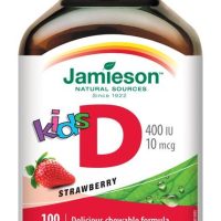 Jamieson Vitamín D3 Kids Jahoda 100 tabliet