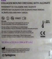 FIBRACOL PLUS kolagénový obväz s alginátom 10,2cmx 22,2cm 6ks