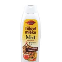 Telové mlieko BIO med + Q10 500 ml