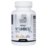 Adelle Davis Vitamín B2 - riboflavín 100 mg, 60 kapsúl