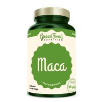 GreenFood Nutrition Maca peruánska, 120 vegan kapsúl
