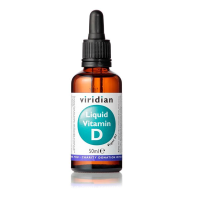 Viridian Tekutý vitamín D3 2000 IU, kvapky 50 ml