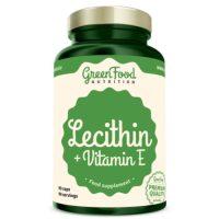 GREENFOOD Lecithin + Vitamín E 90 kapsúl