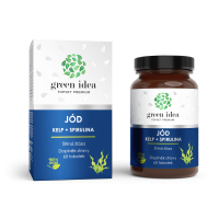 Jód – kelp + spirulina – kapsuly 60 ks – Green idea