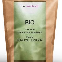 Bio konopné semienka lúpané Natural 100g