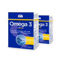 GS Omega 3 CITRUS, 2×150 kapsúl