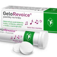 GeloRevoice pastilky na hrdlo, baza-bez mentolu 10ks