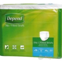 DEPEND Slip NORMAL XL priedušné plienkové nohavičky 15ks