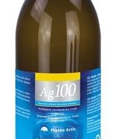 Pharma Activ Koloidné striebro Ag100, hustota 50ppm, 1000 ml