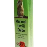 Murmeltierol Svišťia masť nechtík + Mentol 75 ml