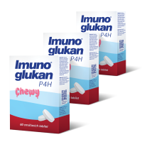 Výhodný balíček 3 produktov Imunoglukan P4H cmúľacie tablety