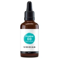 Viridian Viridikid Vitamín D 400 pre deti 400IU, kvapky 30 ml