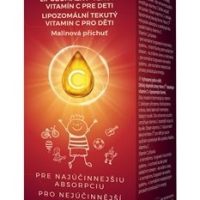 NOVO C Kids lipozomálny vitamín C pre deti malinová príchuť 120 ml