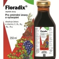 Salus Floradix Železo+ sirup k doplnění železa a zmírnění únavy a vyčerpání 250 ml