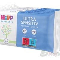 HiPP BABYSANFT ULTRA SENSITIV Vlhčené obrúsky 5x48 ks