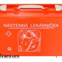 Interpharm nástenná Lekárnička s náplňou kufrík