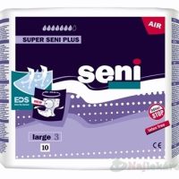 Seni SUPER PLUS AIR large 3 plienkové nohavičky, obvod 100-150cm,10ks