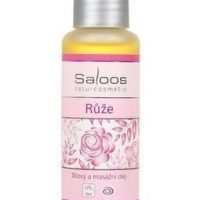 Masážny olej Ruža BIO SALOOS Naturcosmetics 50 ml