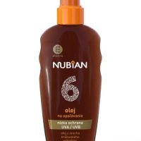 Nubian Olej na opaľovanie SPF6 sprej 200ml