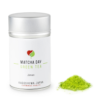 Matcha Day –  Matcha čaj Jimen (vysoká kvalita), 30 g plechovka