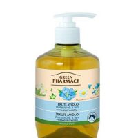 Green Pharmacy Tekuté mydlo - vyhladzuje pokožku - rumanček a ľan 460ml