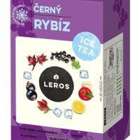 LEROS ICE TEA Čierna ríbezľa ovocný čaj nálevové vrecká 20x2 g