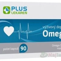 Plus lekareň Omega 3 90 kapsúl