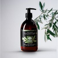 Olive & Moi Tekuté mydlo Aleppo Organic - 20% vavrínový olej, 80% extra panenský olivový olej, 500 ml