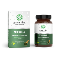 Spirulina bylinný extrakt – kapsuly 60 ks – Green idea