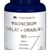 Magnesium Chelát + Draslík + B6 60 tabliet