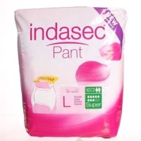 Indasec Pant Super L plienkove nohavičky navliekacie, boky 100-140cm, savosť 1900ml 10ks