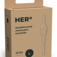 HERBADENT HERO medzizubné kefky L 12ks