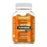 Nutrigums Turmeric Complex (Žuvacie želé s extraktom z kurkumy, zázvoru a čierneho korenia), 60 ks