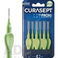 CURASEPT PROXI PREVENTION P09, medzizubné kefky, 6ks