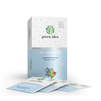 Herbex Salviagreen – bylinný čaj – 20 vrecúšok – Green idea