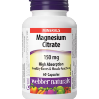Webber Naturals Magnesium 150 mg 60 cps