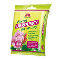 VLHČENÉ OBRÚSKY NA RASTLINY 15 ks