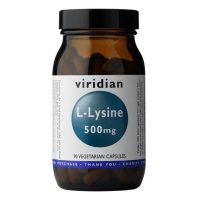 Viridian L-lysine 500mg, 90 vegan kapsúl