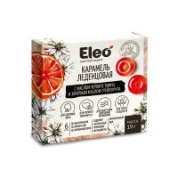Eleo Karamelové cukríky Eleo s olejom z čiernej rasce a esenciálnym olejom z grapefruitu 19g