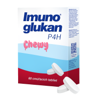 Imunoglukan P4H cmúľacie tablety
