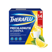 THERAFLU Prechladnutie a chrípka horúci nápoj 14 ks - balenie 2 ks