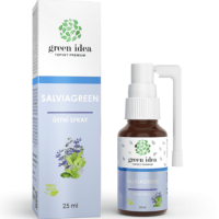 GREEN IDEA Salviagreen ústny sprej 25 ml