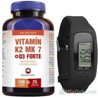 Pharma Activ Vitamín K2 MK 7 + D3 Forte 100+25 tabliet