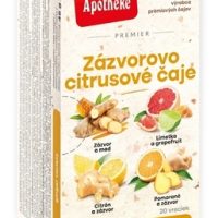 APOTHEKE PREMIER Zázvorovo citrusové čaje zmes 20x2g