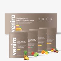 VENIRA ESTETIC PREMIUM kolagenový drink pre vlasy, nechty a pleť - mix 4 príchutí, morský kolagén, 40 vrecúšok, 480 g mix 4 príchutí, morský kolagén, 40 vrecúšok, 480 g