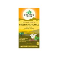 Fresh Chamomile - bio čaj harmanček, mäta a sladké drievko, 25 vreciek