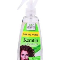 Bione Cosmetics Lak na vlasy Keratin + Panthenol 200ml