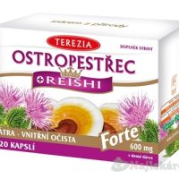 TEREZIA PESTREC + REISHI forte 120 kapsúl