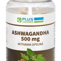 Plus Lekáreň Ashwagandha 500 mg Withania opojná 90 kapsúl